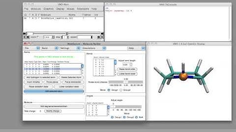 FFTK Screencast 1: System Preparation I: Generating PSF & PDB Files Using Molefacture