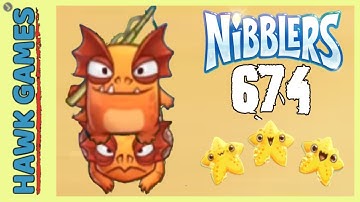 Fruit Nibblers Level 674 - 3 Stars Walkthrough, No Boosters