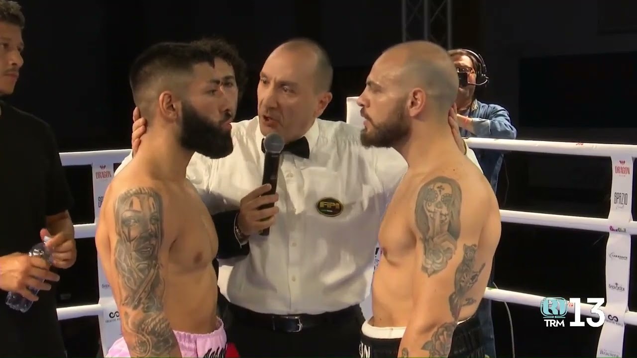 ARMANDO CASAMONICA VS GIANLUCA PICARDI -TITOLO ITALIANO PESIiii SUPER LEGGERI - Trim