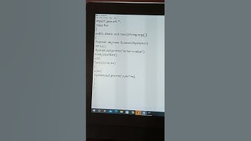 for loop using Java #java #program #coding #shorts #youtubeshorts