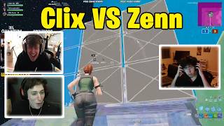 Peterbot Clix Eomzo VS Zenn Bucke Status 3v3 TOXIC Fights!