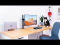 IKEA Desk Setup - MacBook Pro Edition + Home Office Tour 2021!