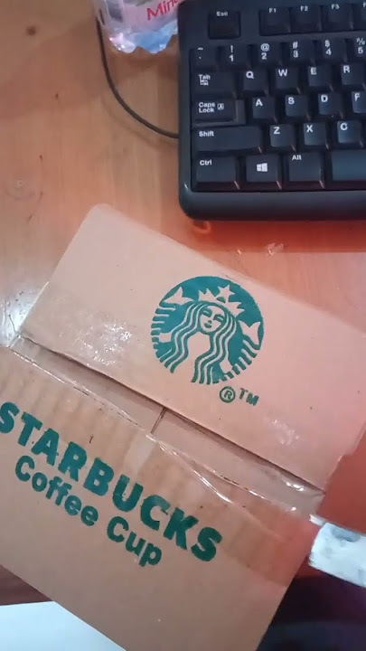 Unboxing Gelas MUG Cantik STARBUCKS