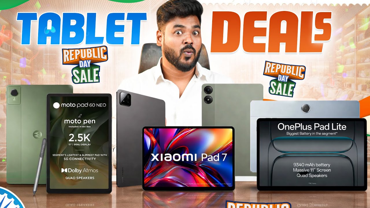 Best TABLET Deals in Flipkart Republic Day Sale