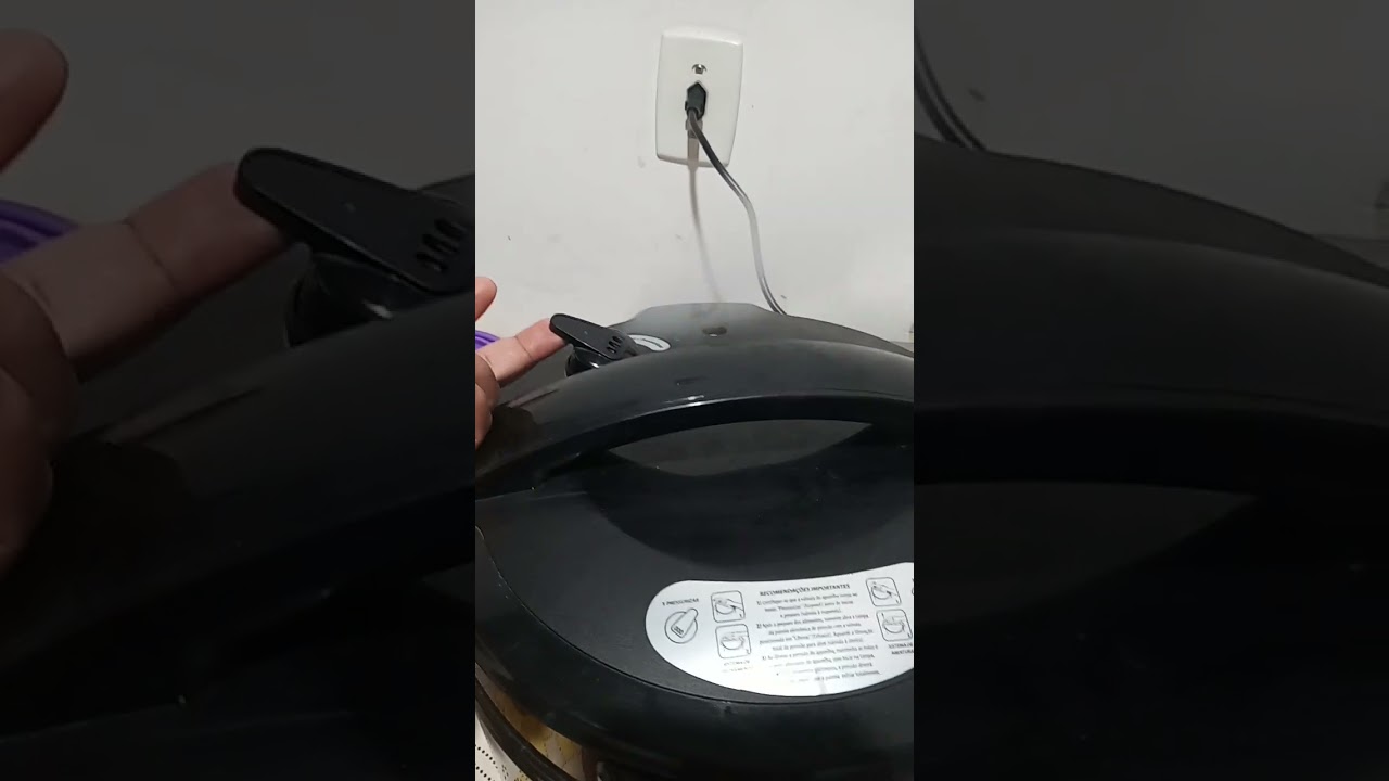 cozinhado na panela elétrica mondial,sem pegar pressão