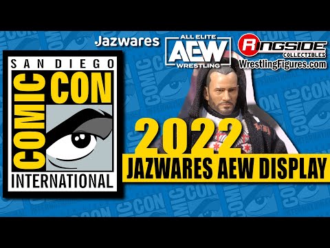 Jazwares AEW Preview Night Walkthrough at San Diego Comic-Con 2022 (CM PUNK RSC Exclusive)! #SDCC