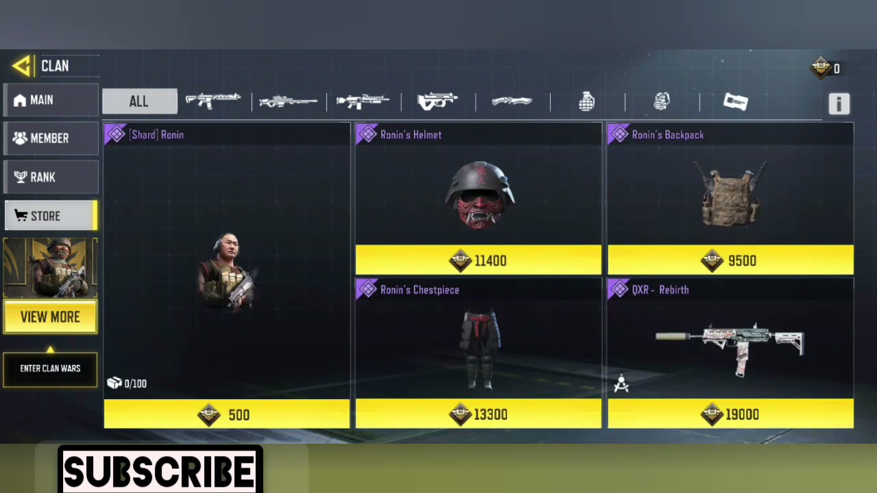 New clan task rewards | COD MOBILE