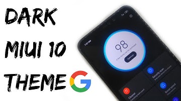 Perfect Dark Theme For Miui 10 | Most Awaited Theme For Miui