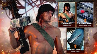 RAMBO Operator Bundle Showcase *LIMITED TIME* (Black Ops Cold War Red Tracer Pack)