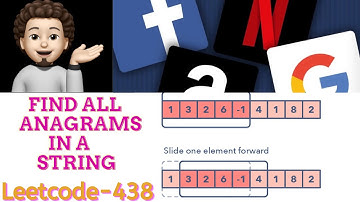 Find All Anagrams in a String-(Amazon, Microsoft, Flipkart):Explanation ➕ Live Coding 🧑🏻‍💻👩🏻‍💻