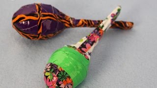 How to Make Maracas from Recycled Plastic Eggs | Sophie's World