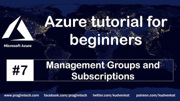 Azure management groups and subscriptions