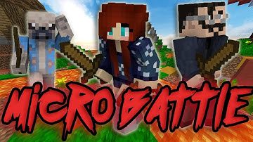 MINECRAFT MICRO BATTLE: Beat The Hacker!!!