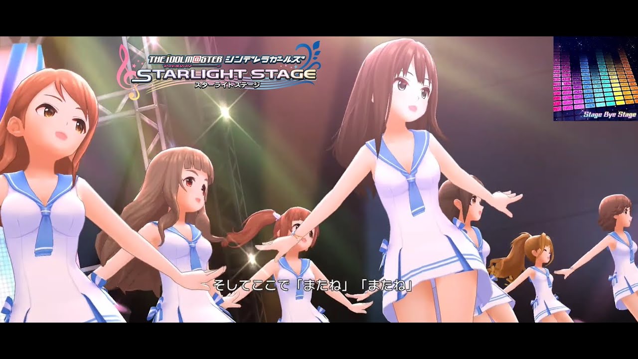 デレマス　Stage Bye Stage M@P 4枚 THE IDOLM@STER CINDERELLA GIRLS CG STAR LIVE Stage Bye Stage
