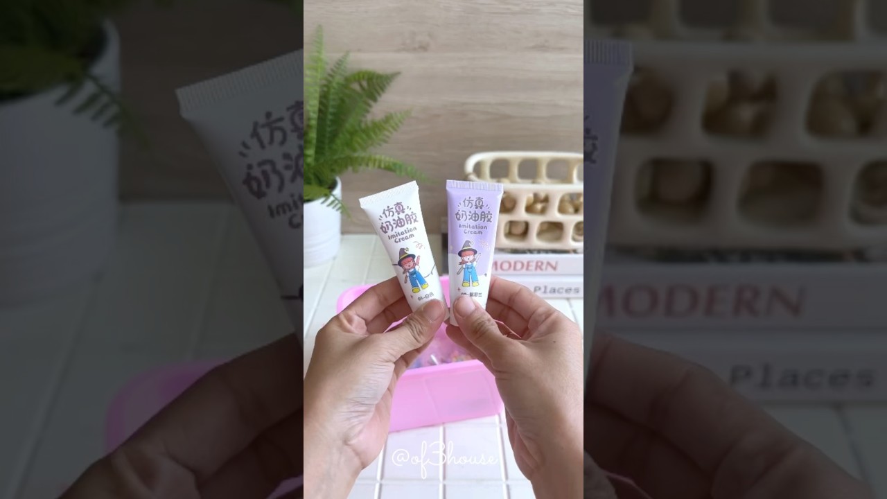 Mainan DIY anak deco cream