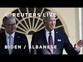 LIVE: US President Biden, Australian Prime Minister Albanese hold news conference