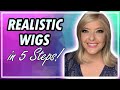 Synthetic Wig Looks Realistic in 5 Easy Steps! How to make an afforable wig look natural!