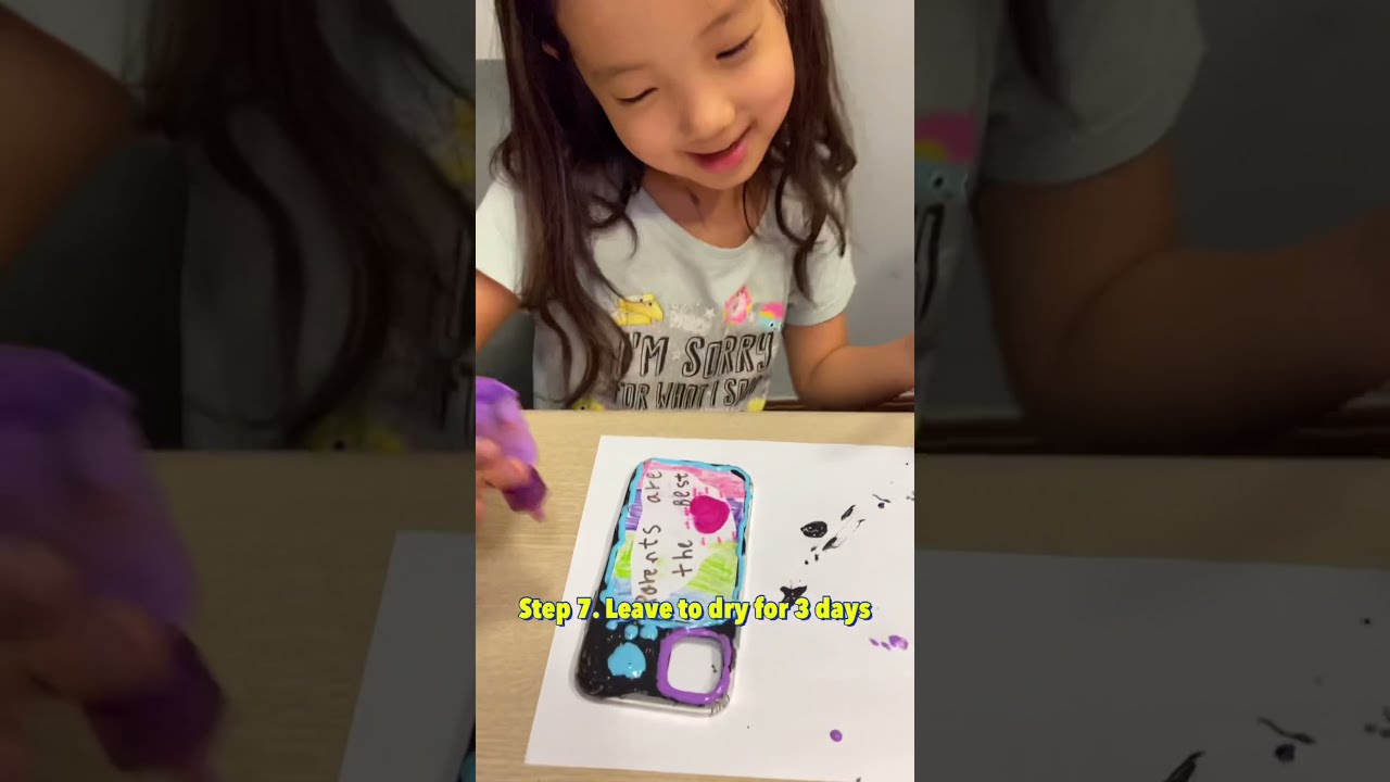 HOW TO MAKE A PICTURE PHONE CASE #Shorts