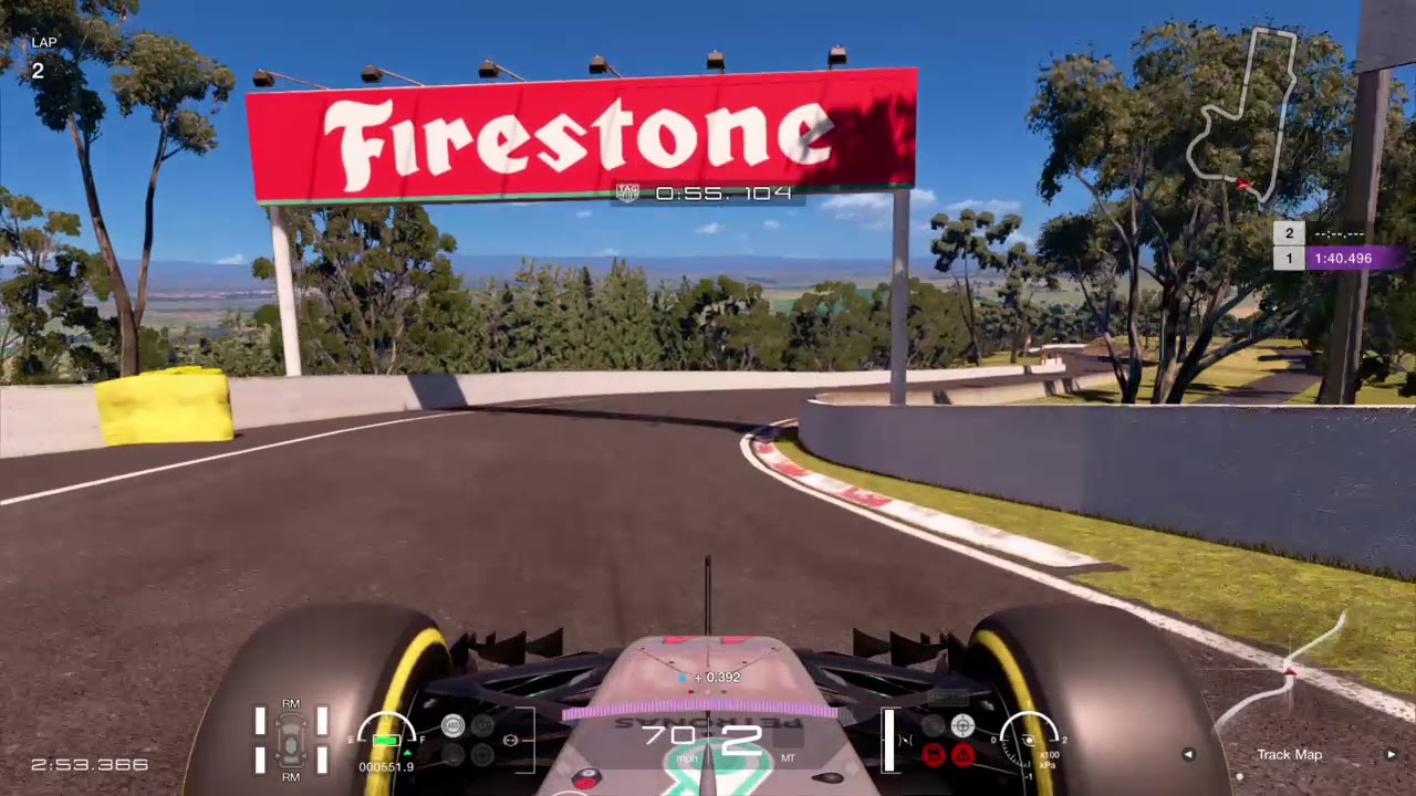 F1 WO8 EQ Power+ 2017 at Mount Panorama Motor Racing Circuit - GT Sport