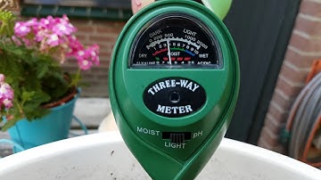 3 in1 Garden Plant Flowers Soil PH Tester Moisture Light Meter