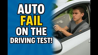 DMV Test Auto Fail. Driving In The Bike Lane