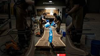 From Scrap Wood to $1000 Luxury Table 🤯 Satisfying Build | #viralvideo #reels #shorts