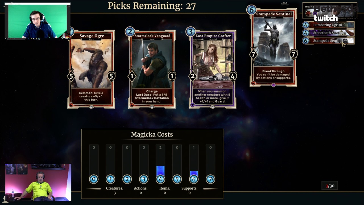 doom metal The Elder Scrolls: Legends - LIVE w/ Pete Hines & CVH