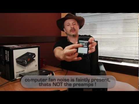 Tascam DR-680 8 Track Audio Recorder For DSLR Dual System Sound - YouTube