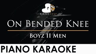 Boyz II Men - On Bended Knee - Piano Karaoke Instrumental Cover with Lyrics