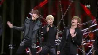 U-kiss [Standing Still] @SBS Inkigayo Popular song 20130317