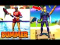 I hosted a SUMMER themed Fashion Show in Fortnite... (Super FUNNY)