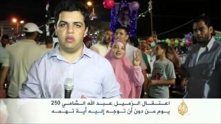 اعتقال عبد الله الشامي 250 يوما بدون تهمة
