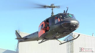 [BEEINDRUCKENDER START RTH SAR 41]  Bell UH1D der Bundeswehr bei Großübung in Neuss