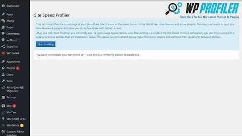 WP Profiler Plugin Demo Video & Walk-Through