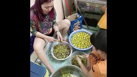 Cách làm cóc ngâm chua ngọt của bà Thu Vlog