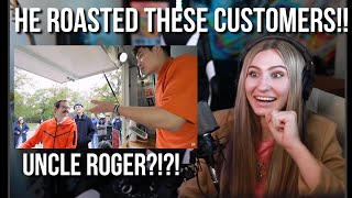 FIRST REACTION TO "UNCLE ROGER" - Works in Food Truck