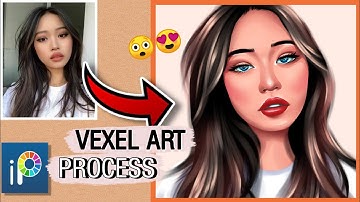 VEXEL ART IBIS PAINT X TUTORIAL | TRACING ON IBIS PAINT X ✨