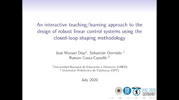 Interactive teaching/learning approach to the design of robust control systems using the closed-loop