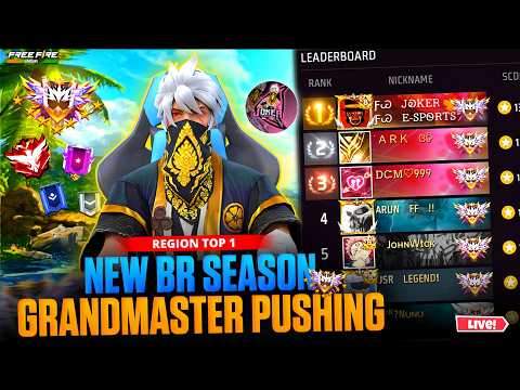 🥵 NEW S51 GRANDMASTER PUSHING 🛑 தமிழ் REGION TOP 1 PUSHING 🔥 FW JOKER ON LIVE #freefirelivetamil