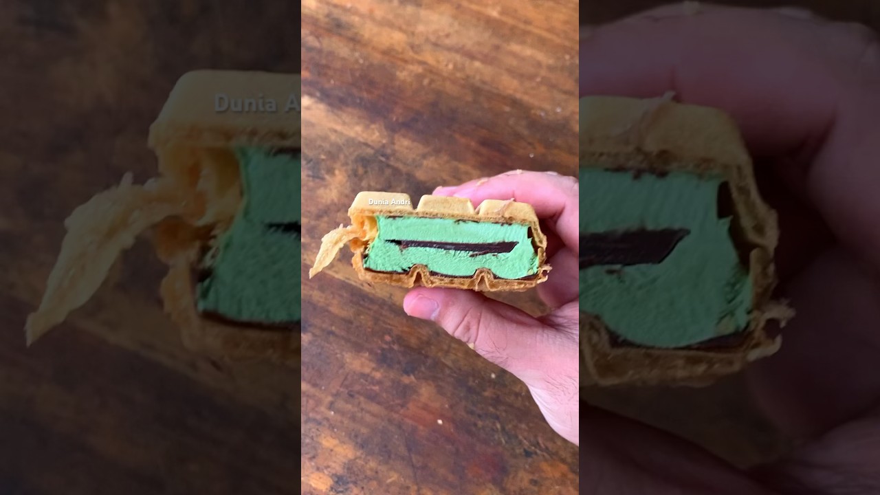 COBAIN ES KRIM MATCHA GLICO WINGS 