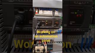 #Working on a automation panel#delta#wplsoft#plc program#laddercircuit