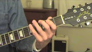 Video thumbnail of "Freddie King - Hideaway - Guitar Lesson"