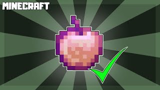 How rare is an enchanted golden apple in Minecraft?
