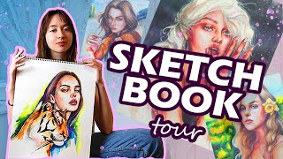 SKETCHBOOK TOUR | Big Canson watercolor album | 2020 arts