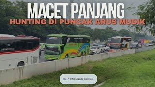 Hunting di Puncak Arus Mudik Tol JKT-Cikampek Macet Panjang!! #akap #mudik2024