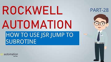 RSLOGIX 500 PROGRAMMING PART -28 | HOW TO USE JSR JUMP TO SUBROUTINE | SUBROUTINE IN AB PLC - हिन्दी