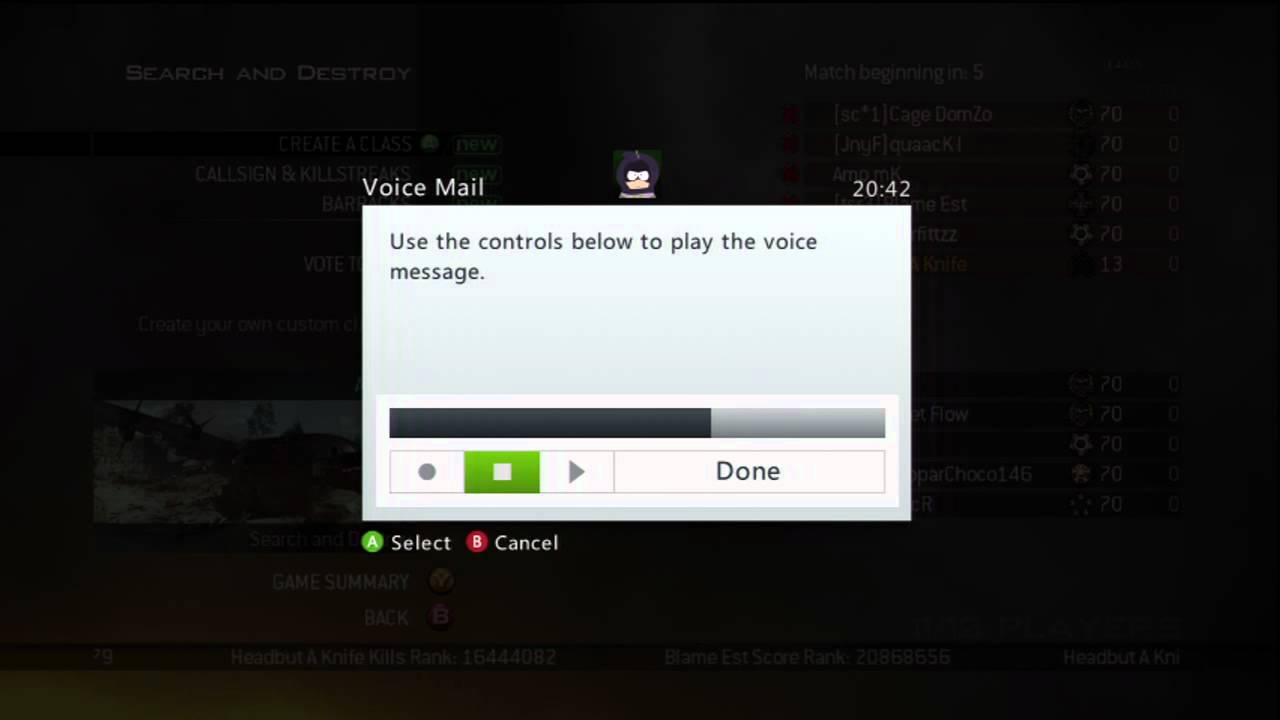 The Best Xbox Voice Message Ever? YouTube