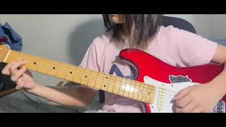 Video thumbnail of "End (interlude) - Sadako short guitar cover"