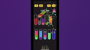 Water Sort puzzle level 1356 | AYU Gamester #shorts