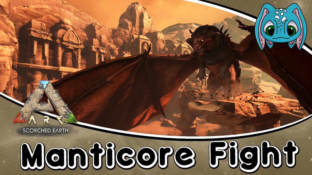 Steam Community Video Ark Scorched Earth Expansion Manticore Boss Fight